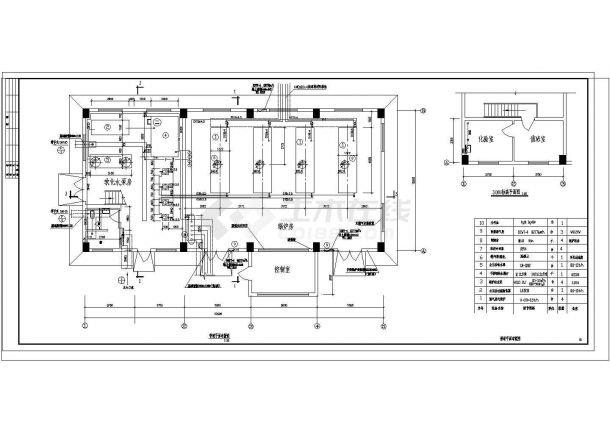 蒸汽锅炉房设计图（某食堂和开水房提供所需）-图二