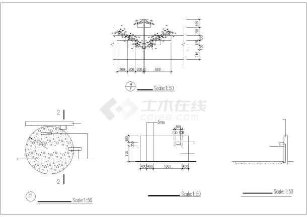 某景区景观施工图-图二