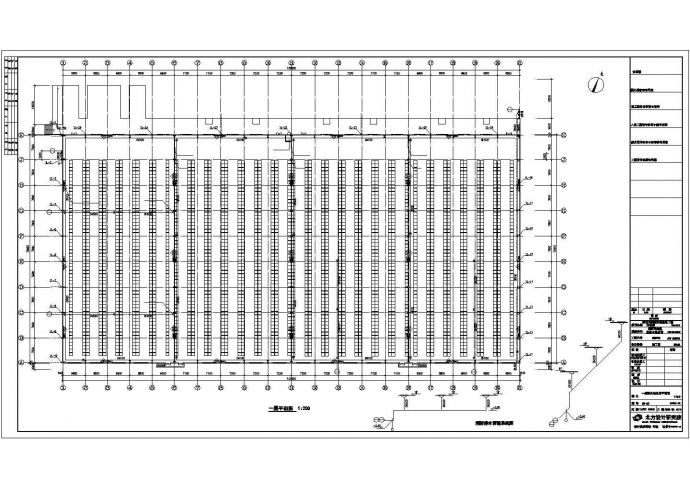 厂房设计_厦门市某大型五金制造厂单层厂房给排水系统全套设计CAD图纸_图1