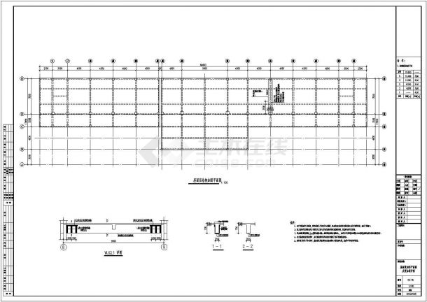 某小学教学楼加固改造工程设计cad全套结构施工图（含设计说明）-图二