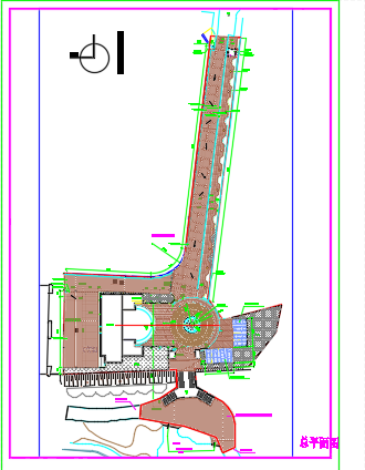 深圳市人民公园景观施工图全套_图1