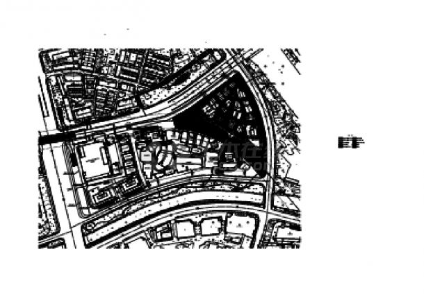 泰达城一期建筑方案本册-总平面图CAD图.dwg-图一