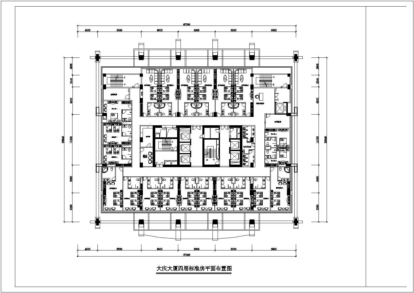 深圳四星酒店装修设计方案图纸