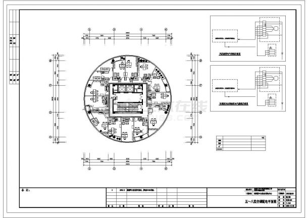 某客运站空调配电设计CAD施工图-图一