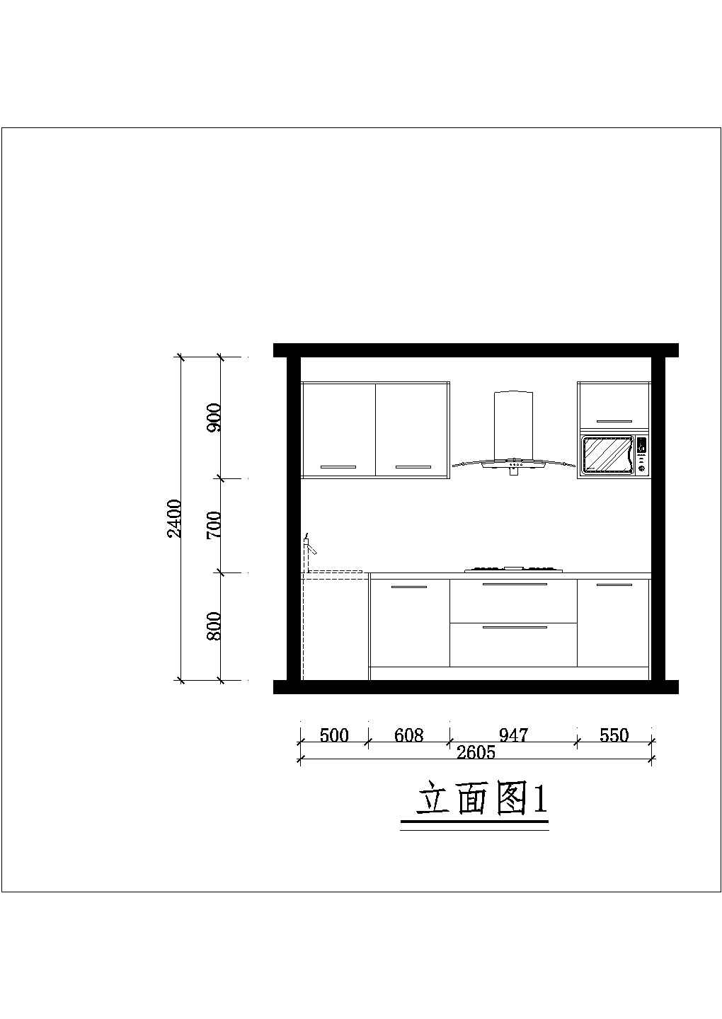 经典户型室内全套家装设计方案施工CAD图