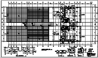 三层带地下室单体纪念馆建筑设计cad图，共五十一张_图1
