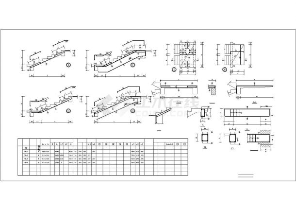 北京市某社区3000平米5层砌体结构住宅楼全套结构设计CAD图纸-图一