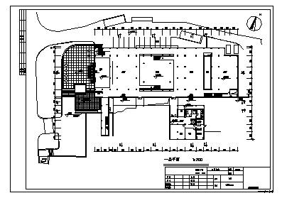 三层中式现代风格历史博物馆建筑设计cad图，共十三张-图一