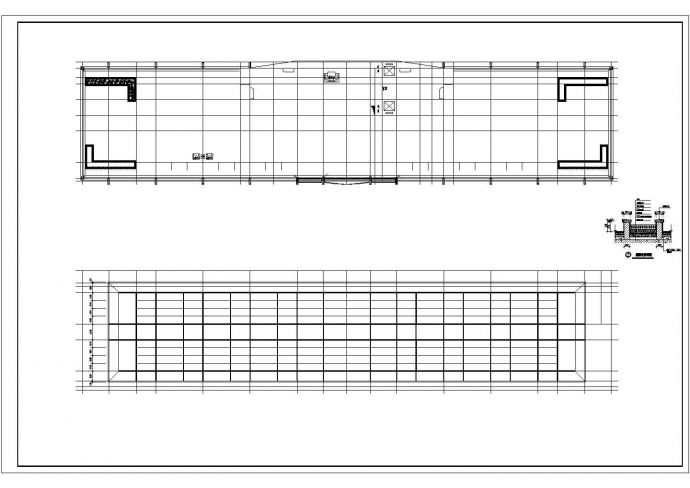 成都市白湖路某11层框剪结构商务大酒店全套建筑结构设计CAD图纸_图1
