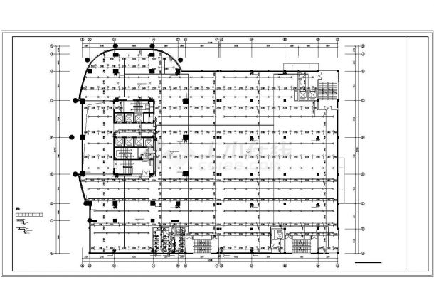 【湖南】高层办公楼给排水消防施工CAD图-图二