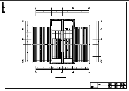 别墅设计_某三层带地下室中式仿古别墅全套施工cad图，含效果图-图二