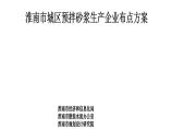 淮南市城区预拌砂浆生产企业布点方案图片1