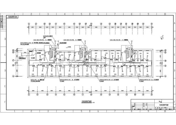 电气设计_某地区多层住宅电气CAD图-图二