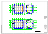 24层钢框架混凝土核心筒结构国际设计中心cad结构施工图_图1