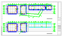 24层钢框架混凝土核心筒结构国际设计中心cad结构施工图-图二
