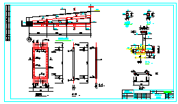 大跨度拱板屋盖仓库cad结构施工图(18米跨、含建筑图)-图一