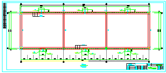 大跨度拱板屋盖仓库cad结构施工图(18米跨、含建筑图)-图二