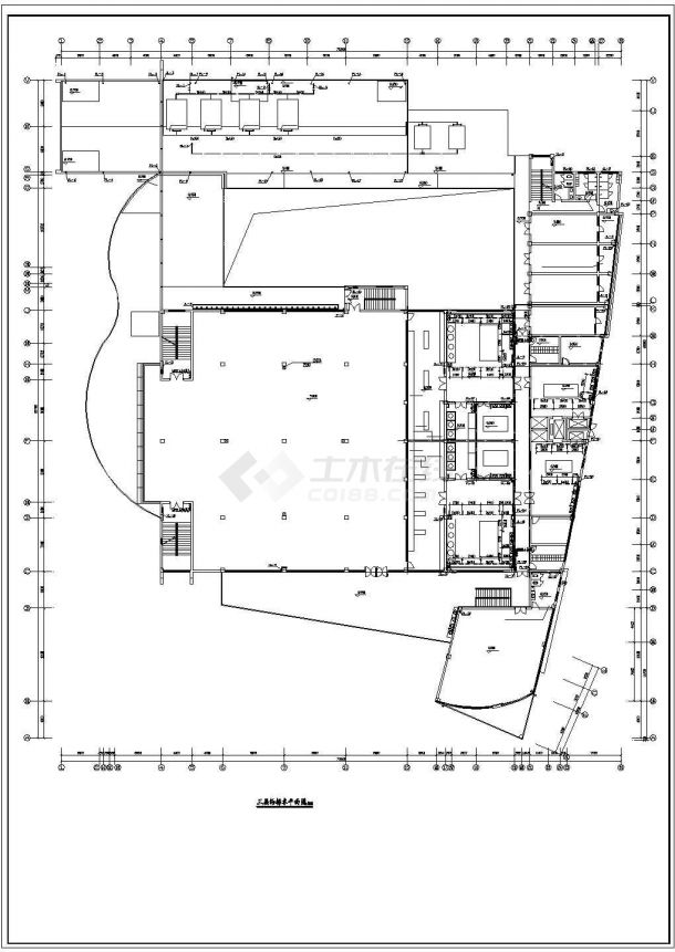 [北京]学校3层食堂及浴室给排水施工图纸（11张图纸，CAD）-图二