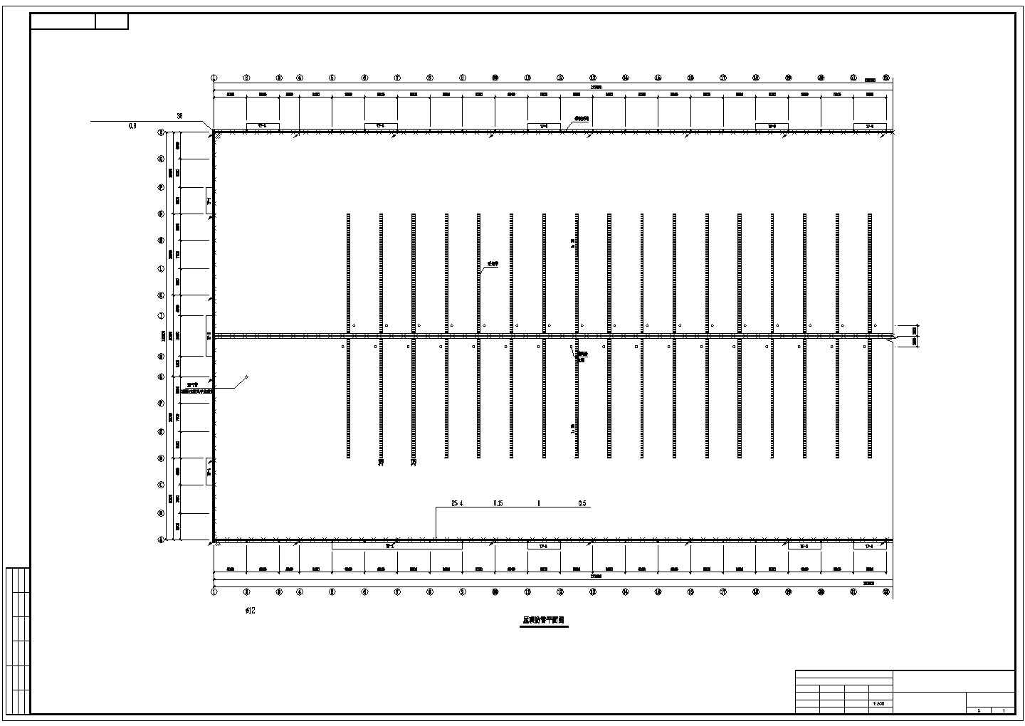 单层钢结构厂房电气设计施工图