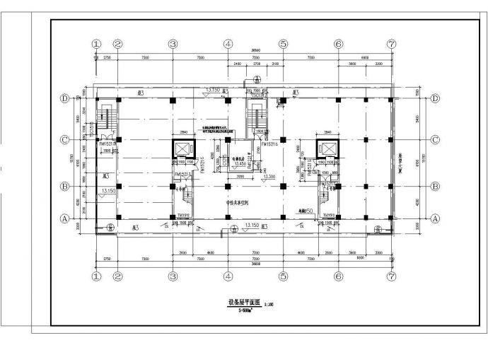 高层典雅住宅建筑设计施工图_图1