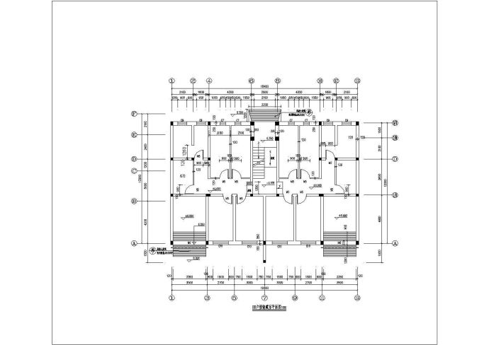 灌庄小区小区8#住宅建筑设计方案图_图1