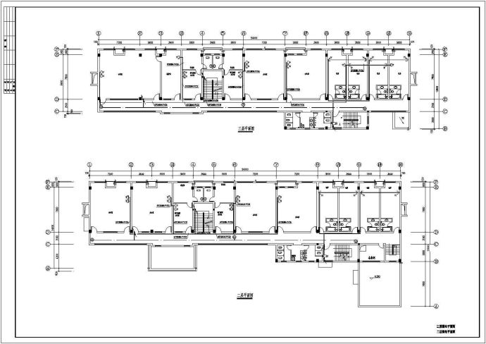 3080㎡地上五层办公楼电气施工图纸（三级负荷）_图1