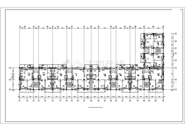 某地区商场暖通空调暖通工程方案设计施工CAD图纸-图一