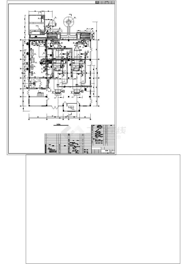 某标准药厂锅炉房管道全套方案设计施工CAD图纸-图二