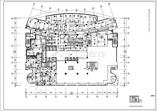 某标准医院洁净手术室空调全套方案设计施工CAD图纸-图二