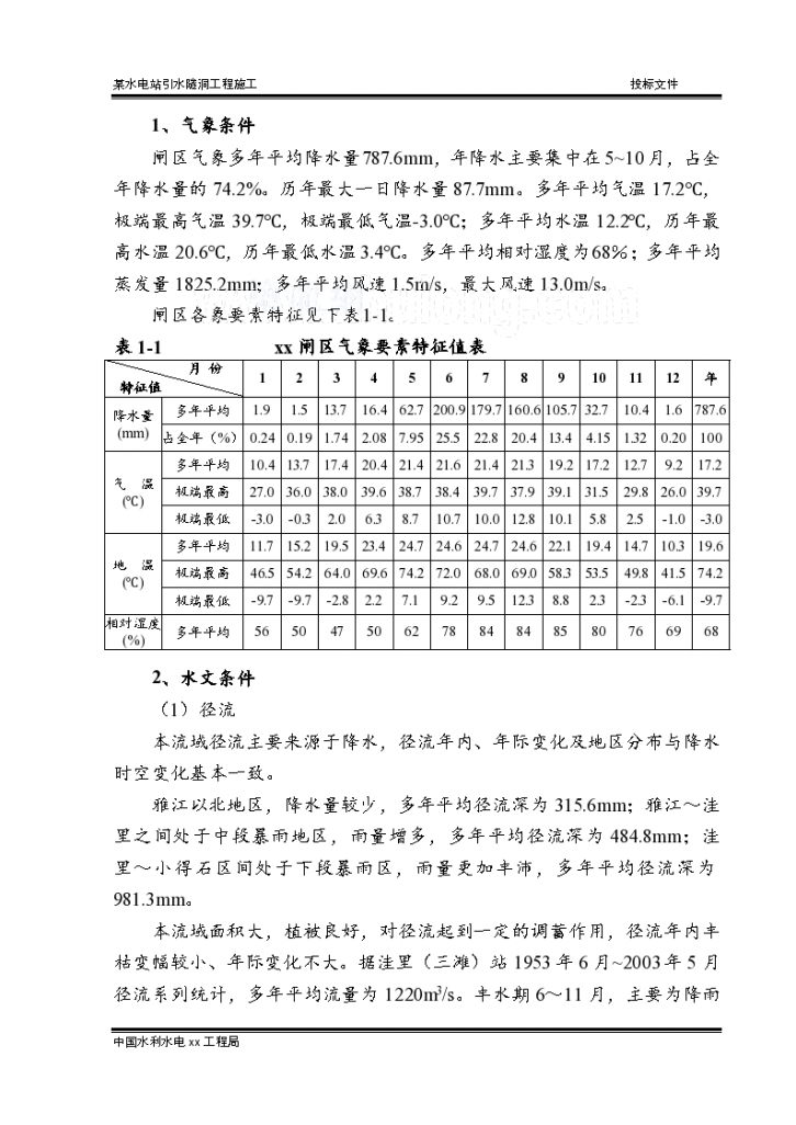[云南]某水电站引水隧洞工程 投标技术标(596页)-图二