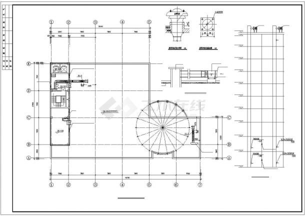 整套办公楼VRV空调系统设计cad施工图，含设计说明-图一
