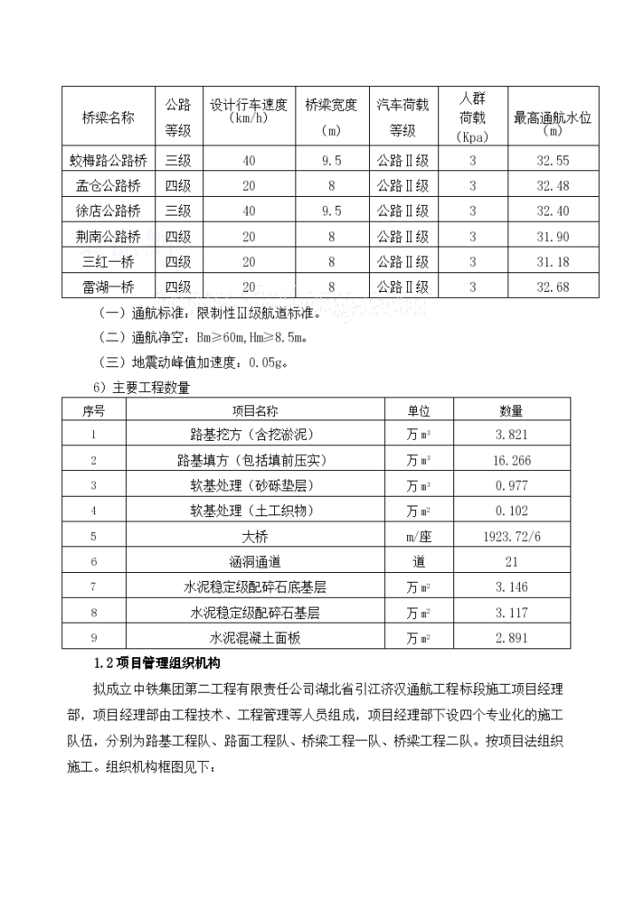 [湖北]引江济汉工程 施工组织设计-图二