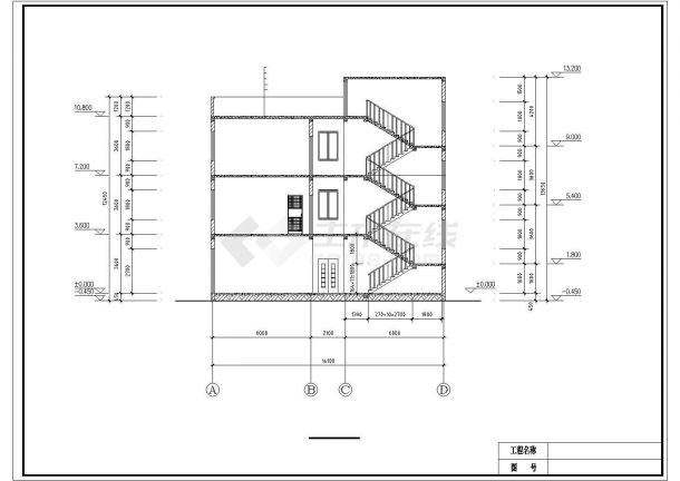 【3层】2072平米框架办公楼毕业设计（计算书pdf、建筑、结构图）-图一