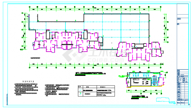 大型住宅建筑群全套电气cad施工图纸（131张）-图二