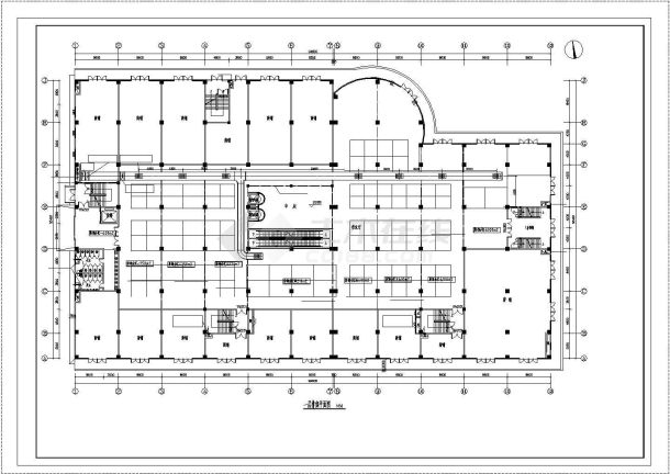 某甘肃多层商业办公楼空调通风防排烟系统设计施工图-图二