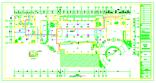 高层宾馆电气全套施工cad设计图纸_图1