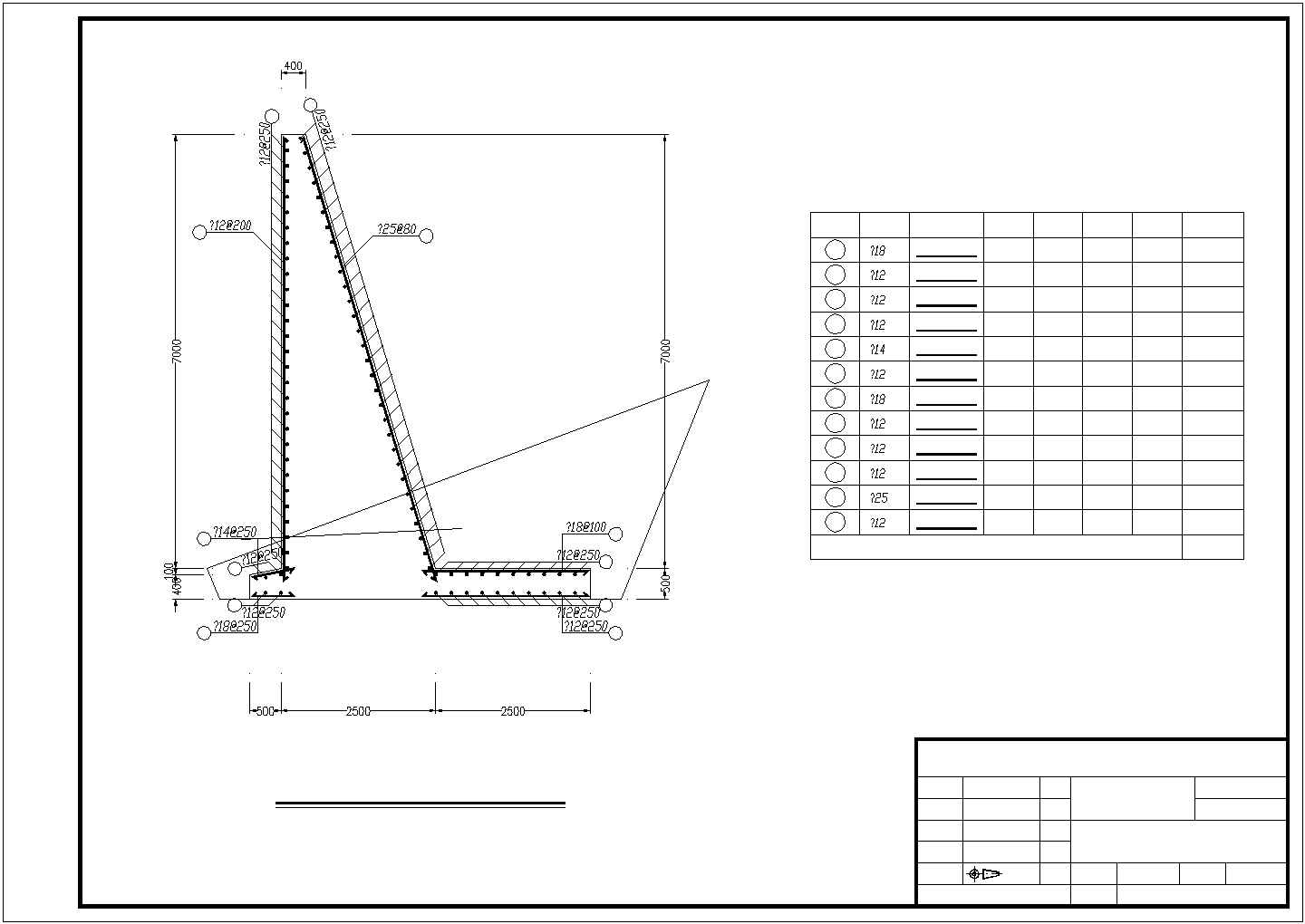 某大型涵洞结构工程方案设计施工CAD图纸