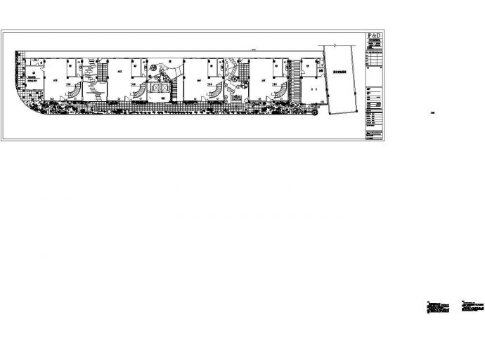 某地产高层屋顶花园景观设计施工CAD图纸_图1