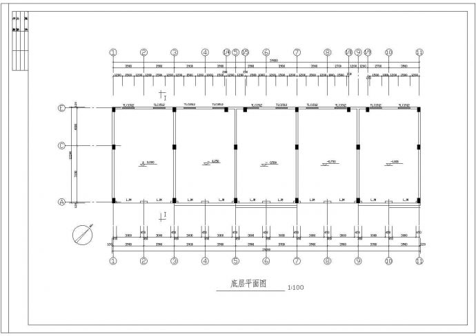 【镇江】某地阳光城住宅区全套建筑施工设计cad图纸_图1