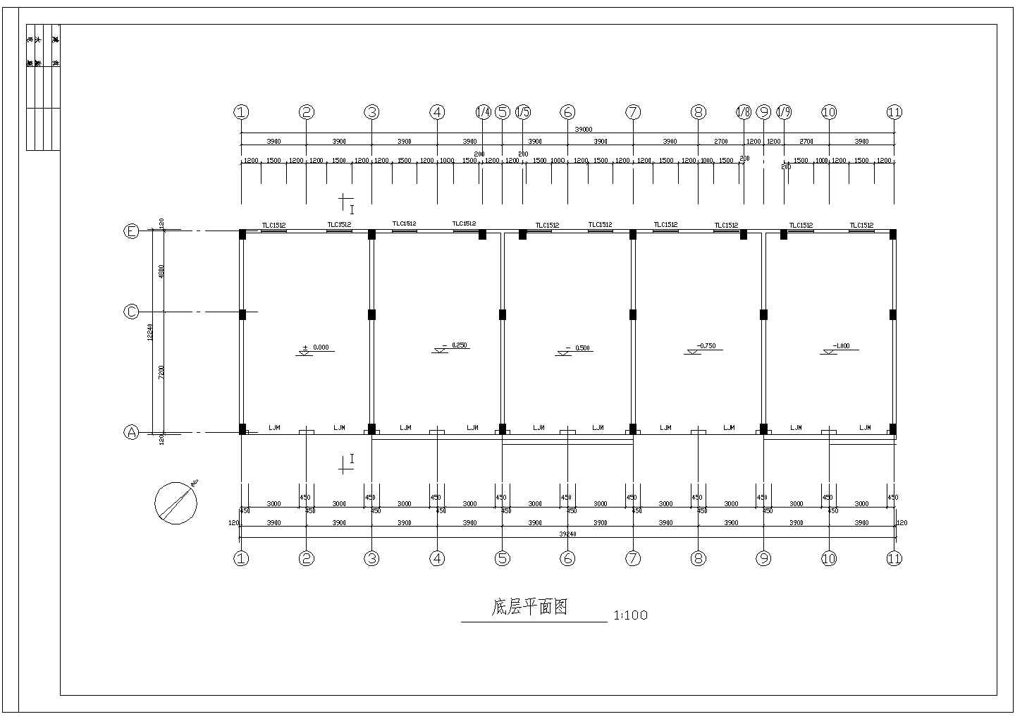 【镇江】某地阳光城住宅区全套建筑施工设计cad图纸