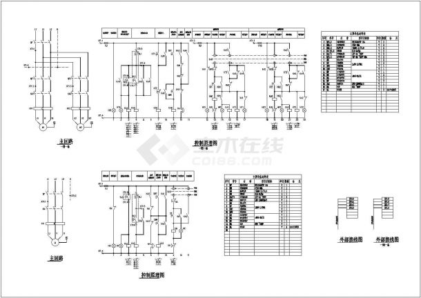 [南京]某高档住宅小区地下车库配电设计cad全套电气施工图纸（含设计说明，含供电、照明、接地、消防等设计）-图二