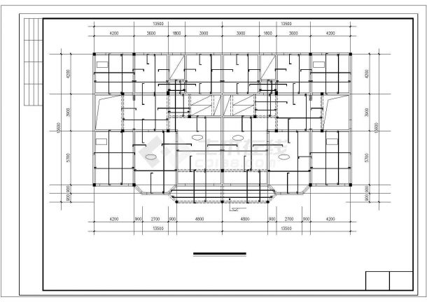 杭州市天鹅湖别墅区2层独栋别墅全套结构设计CAD施工图-图一