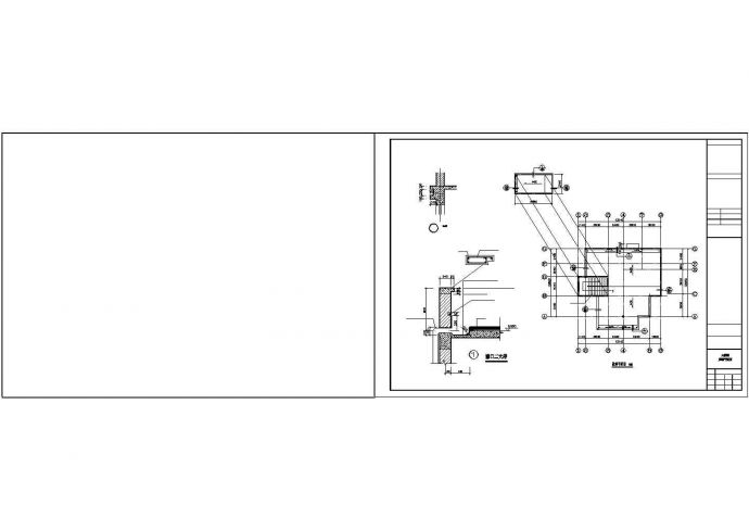 某地两层独立别墅方案设计施工图_图1