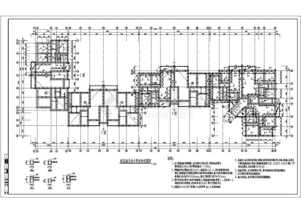 新都天香园4、5栋楼施工设计CAD图纸（效果图）-图一