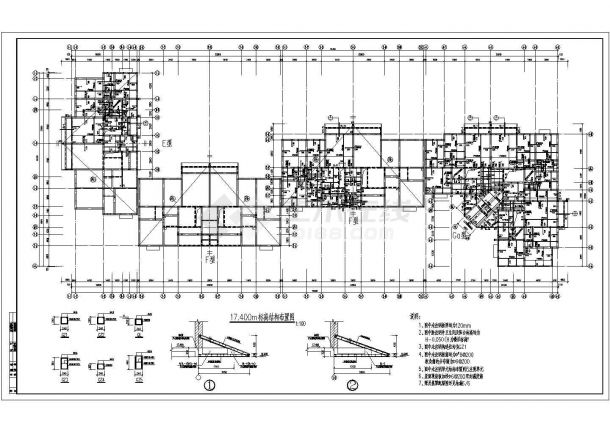 新都天香园4、5栋楼施工设计CAD图纸（效果图）-图二