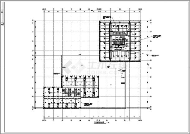 [安徽]高层商业办公楼多联机空调通风系统设计施工CAD图（冷热负荷计算）-图二