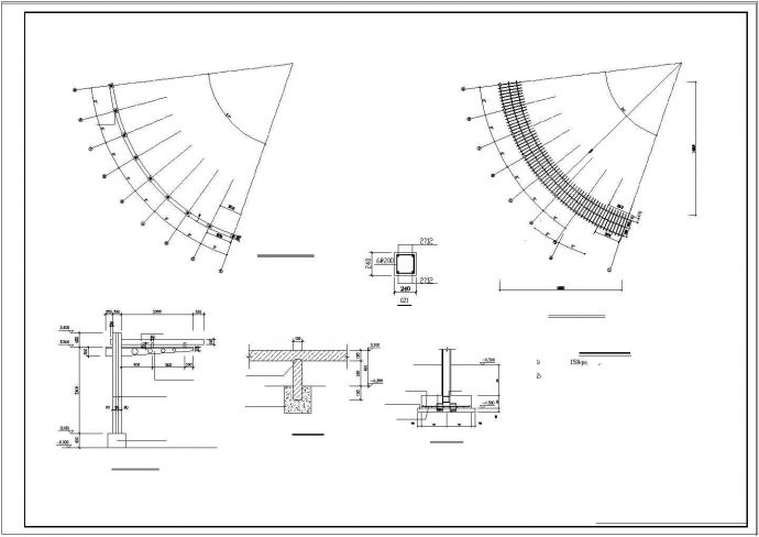 怡香廊建筑施工详细CAD图纸_图1