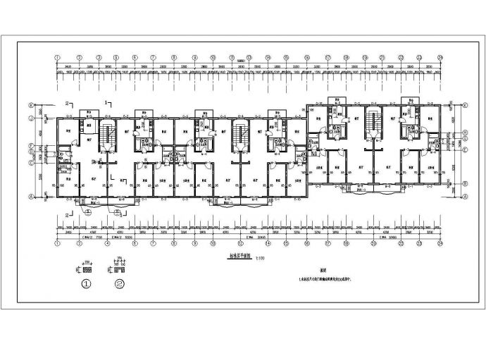 聚贤路安置住宅小区整体施工设计CAD图纸_图1