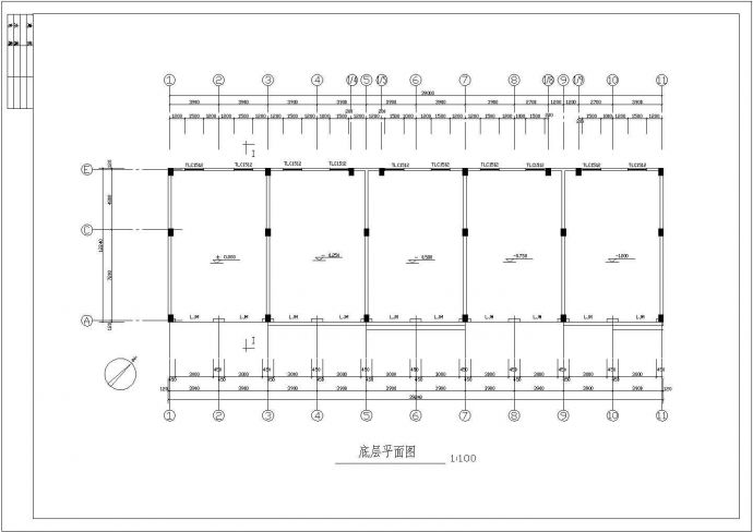 安徽省宣城市阳光城住宅小区整体施工设计CAD图纸_图1
