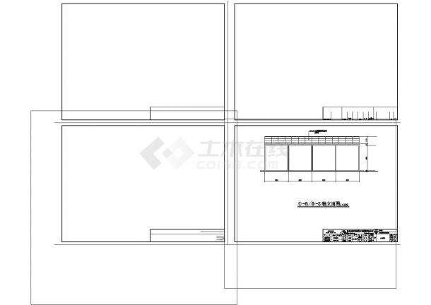 玻璃阳光房全套建筑结构设计cad非常标准图纸-图一